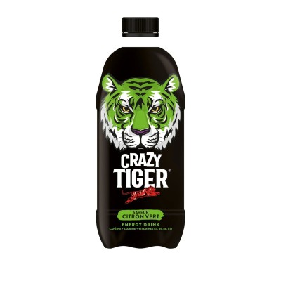 CRAZY TIGER LIME 1l  Livraison à Domicile 7/7 En 30 Min