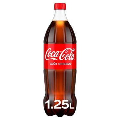 COCA-COLA ORIGINAL 1.25L Livraison à Domicile 7/7 En 30 Min.