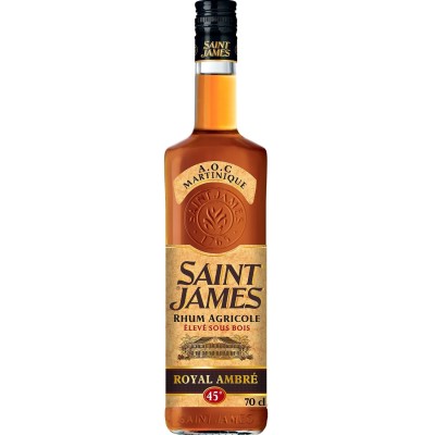 SAINT JAMES RHUM AMBRE 70Cl Livraison à Domicile 7/7 en 30 Min