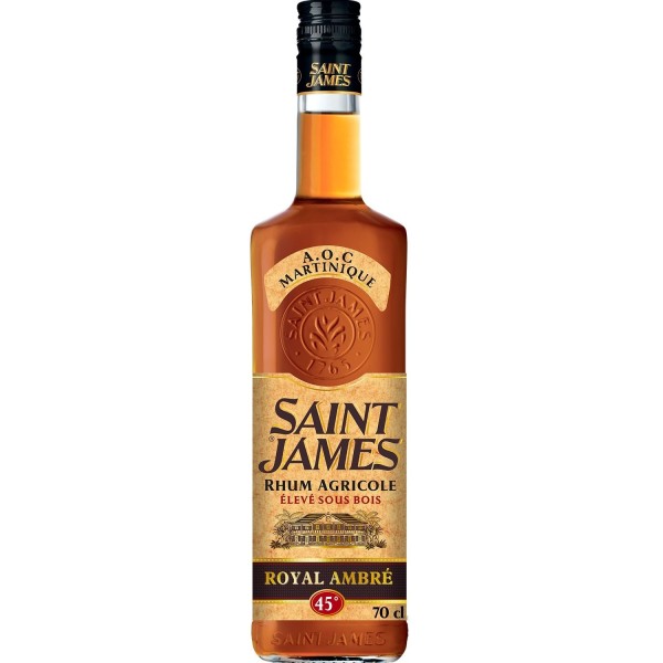 SAINT JAMES RHUM AMBRE 70CL