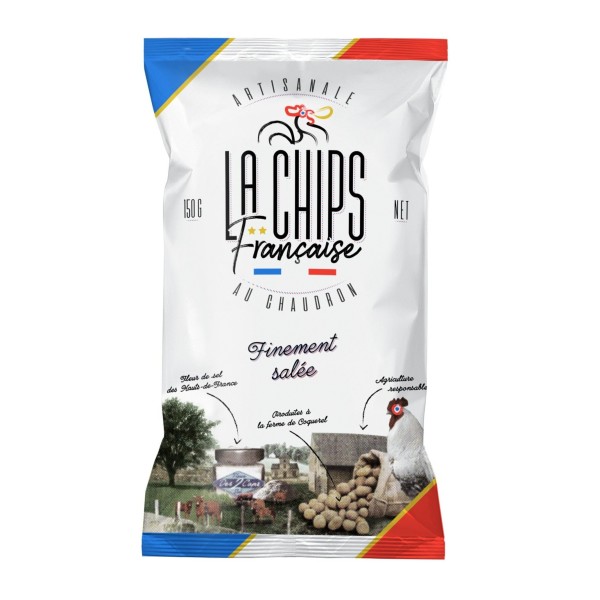 LA CHIPS FRANÇAISE - FINEMENT SALÉE