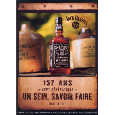 JACK DANIEL'S  70CL Livraison à Domicile 7/7 En 30 Min