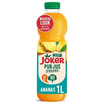 Joker Jus D'Ananas 1l  Livraison à Domicile 7/7 En 30 Min